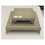 Two Pedestals