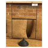 Metal Table Top Sign Display