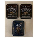 Three Sets of Playing Card