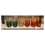 Six Drinking Glasses