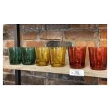 Six Drinking Glasses