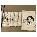 Six Cora & Pate Tea Towels