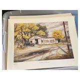 Tote of Evelyn Steinkuhl Prints