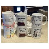 Six Assorted Coffee Mugs