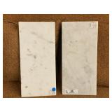 Two Marble Cutting Boards