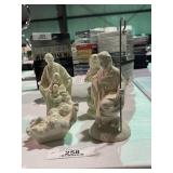 Vintage Ceramic & Porcelain Nativity Scene
