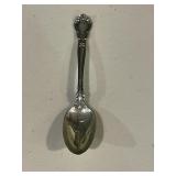 Sterling Silver Ornate Antique Spoon