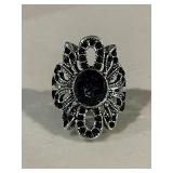 Ornate Onyx Ring