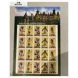 American Indian Dancers 32 Cent Stamps