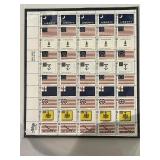6 Cent Flag Stamps