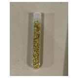 24K Gold Flakes in Bottle
