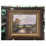 Antique Framed Oil Painting