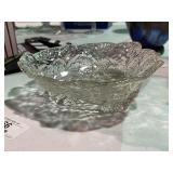 Vintage Indiana Glass Loganberry Candy Dish