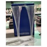Vintage Crystal Flutes