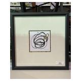 Framed Abstract Canvas Print