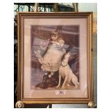 Little Violinist Framed Print