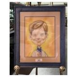 Framed Caricature