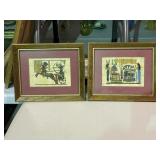 Hand Painted Egyptian Papyus Paper