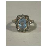 Halo Style Dinner Ring