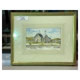 Hand Signed Watercolor