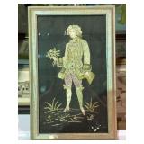 Antique Needlework Panel
