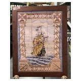 20th Century Portuguese Ceramic Tile