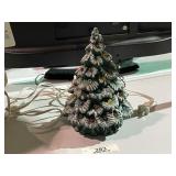 Ceramic Christmas Tree Lamp