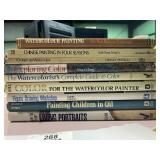 9 Hardback Art Books