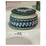 Stoneware Lidded Jar