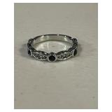 Sapphire Band Ring