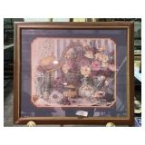 Vintage Barbara Mock Art Print