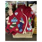 Holiday Sweaters & Misc. Clothing