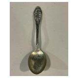 Sterling Silver Ornate Antique Spoon