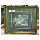 Thomas Kinkade Framed Print of Gazebo