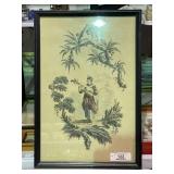 Chinoiserie Style Oriental Print