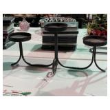 Large Metal Candleholder