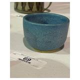 Azure Blue Glaze Ceramic Tea Cup