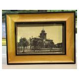 Antique Framed Evansville Photo