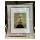 Flame Leaper Framed Artwork