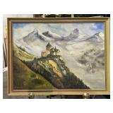 Oil on Canvas Landscape Painting