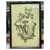 Chinoiserie Style Oriental Print