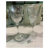 Luminarc Vintage Crystal Wine Glasses