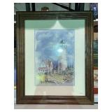 Framed Watercolor
