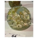 Signed Ornate Paperweight