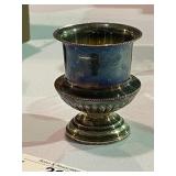 Ornate Silver Toothpick Holder