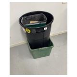 Trash Cans And Recycle Bin