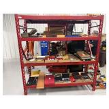 Metal Warehouse Rack With Shelves