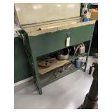 Storage Shelf Cabinet & Contents