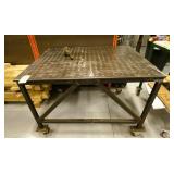 Rolling Steel Welding Table