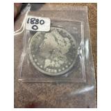 1880-O Morgan Silver Dollar